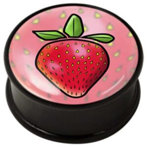 PMMA Ikon flesh plug - Ikon Plug Strawberry