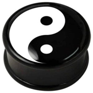 PMMA Ikon flesh plug - Ikon Plug Yin Yang