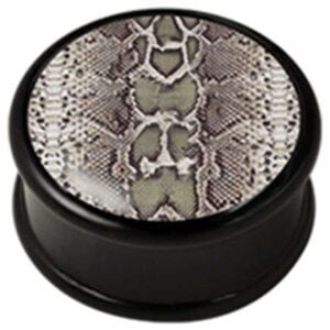 PMMA Ikon flesh plug - Snake Skin