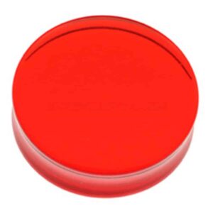 PMMA Mega Flesh Plug - Red