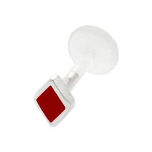 Red and Silver Push-Fit Diamond Accessory