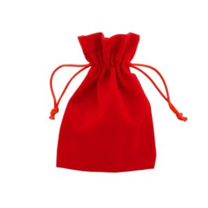 Red Velvet Pouch