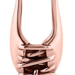 Rose Gold Cartilage Shield - Laces
