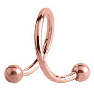 Rose Gold Micro Body Spiral