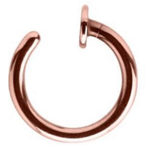 Rose Gold Open Nose Ring