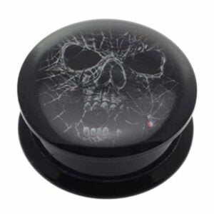 Screw Front PMMA Flesh Plug - Phantom