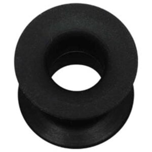 Silicone Flesh Tunnel - Black