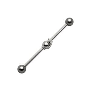Silver & Steel Industrial Bar - Grenade