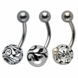 Silver Banana Bell Set