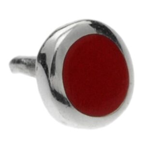 Silver Push-Fit Disc - Red