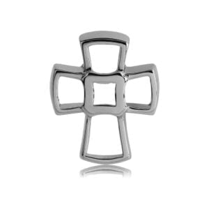 Stainless Steel Open Cross Pendant