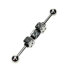 Steel Industrial Piercing Bar - 3 Dice