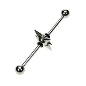 Steel Industrial Piercing Bar - Viking Ball