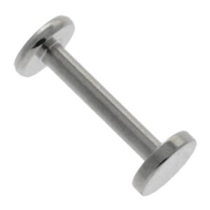 Steel Internally Threaded Labret Stud - Disc