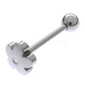Steel Tongue Barbell - Daisy