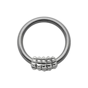 Surgical Steel Ball Closure Ring - Forward Studs