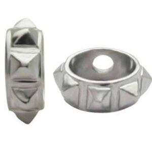 Surgical Steel Ball Shields - Studded