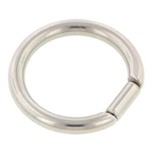 Surgical Steel Bar Closure Rings - 2.0mm