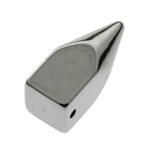 Surgical Steel Clip-In Square Spike