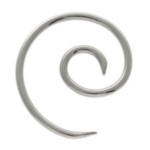 Surgical Steel Ear Spiral