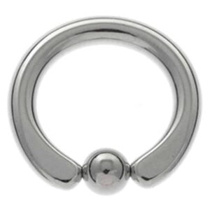 Surgical Steel Ball Closure Ring - Flat Ends