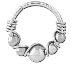 Surgical Steel Seamless Ring