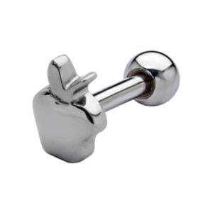Surgical Steel Threaded Accessory - Apple