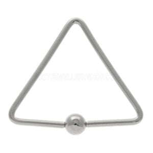 Surgical Steel Triangle BCR