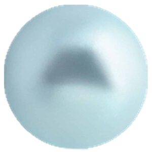 Synthetic Threaded Pearl Ball - Blue