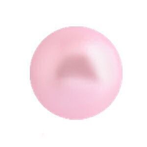 Synthetic Threaded Pearl Ball - Pink