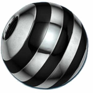 Threaded Tropical Ball - Black