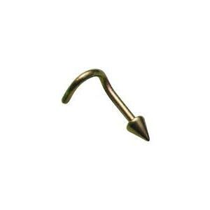 Titanium Baby Cone Nostril Studs - Ti-Glo