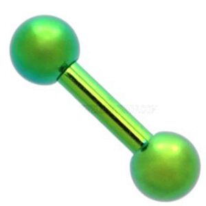 Titanium Barbells - Green