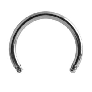 Titanium Circular Barbell Stem