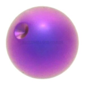 Titanium Clip-in Ball for Ball Closure Rings