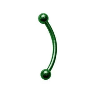 Titanium Micro Banana Bells - Green