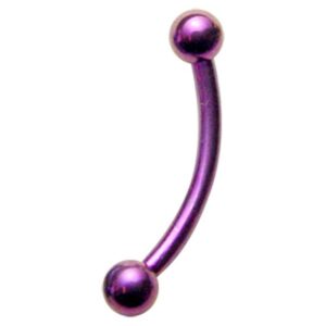 Titanium Micro Banana Bells - Purple