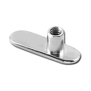Titanium Plain Dermal Anchor Pin for 1.2mm threaded attachments