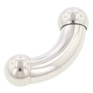 Titanium Prince Bell Curved Barbell