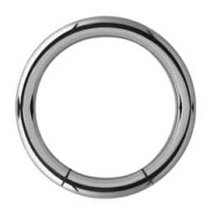 Titanium Smooth Segment Rings - 2.4mm