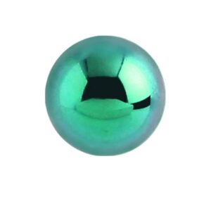 Titanium Threaded Ball - Green