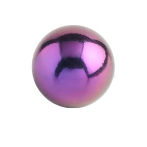 Titanium Threaded Ball - Purple