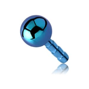 Turquoise Titanium Push-Fit Ball