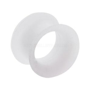 Ultra-Thin Silicone Eyelet - White