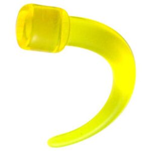 Ultra Violet UV FLUORO Claws - Yellow