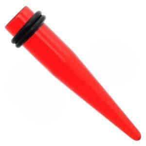UV Acrylic Stretching Taper - Red