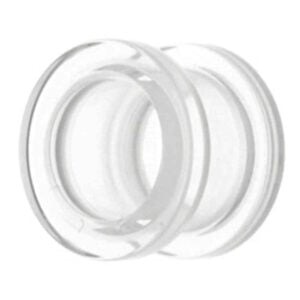 UV Flesh Tunnel - Clear