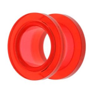 UV Flesh Tunnel - Red
