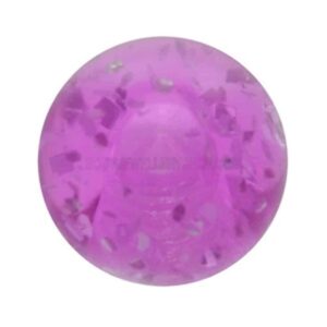 UV Glitter Balls - Purple