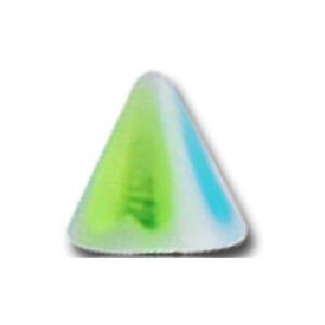 UV Heart Cones - Green and Blue <span class="custom_location">- 32C03UK</span>